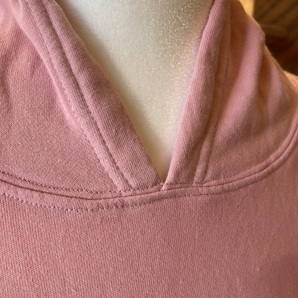 NWT WILDFOX TYE DYE HOODED SLOUCHY ALGODON COTTON PULLOVER PINK OMBRÉ SIZE SM - Picture 8 of 13